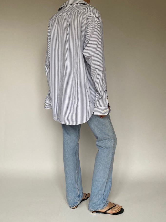 Vintage pinstriped Ralph Lauren shirt 5638