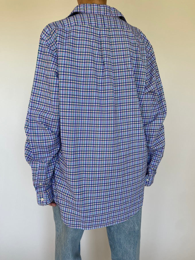 Vintage checked oversized Ralph Lauren shirt 5668