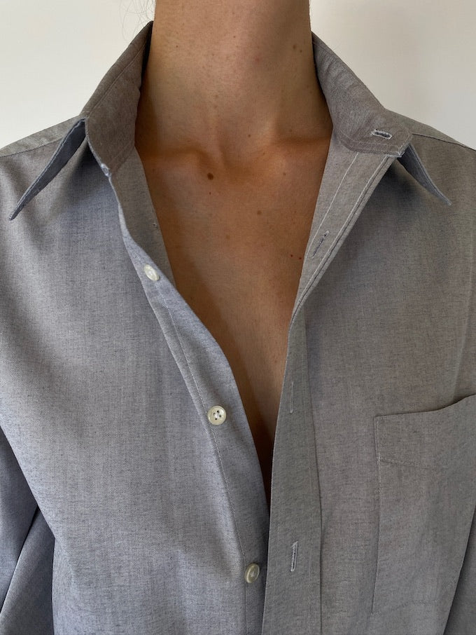 Vintage shirt in grey 5743
