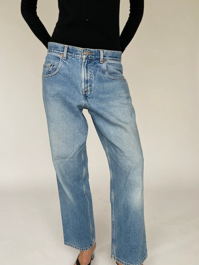 Vintage Oversized Gap Blue Jeans 5343
