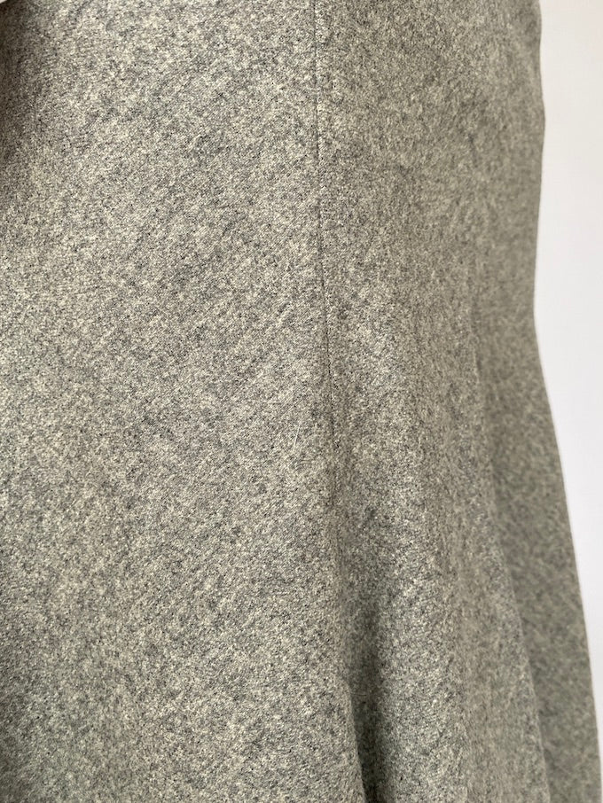Vintage grey wool and cashmere Ralph Lauren skirt 5331