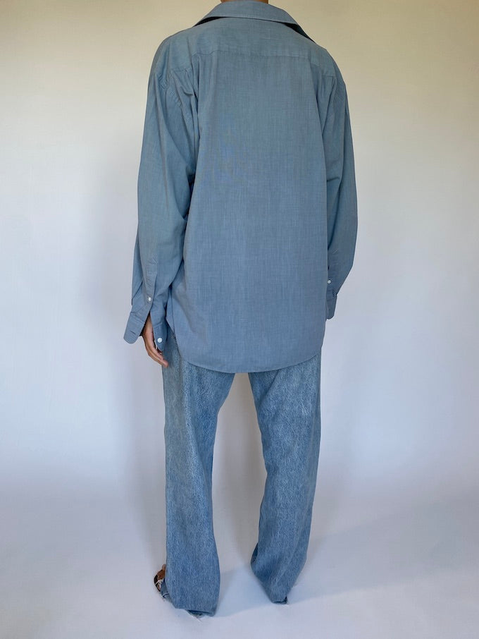 Vintage Yves Saint Laurent Shirt in blue 5654