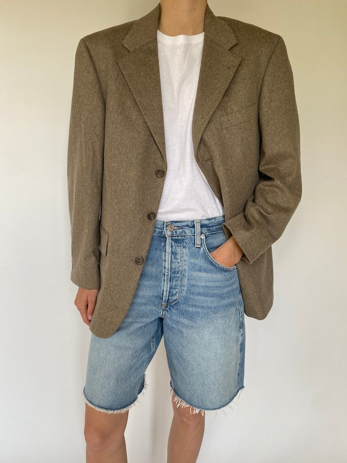 Vintage Oscar de la Renta blazer in beige 5562