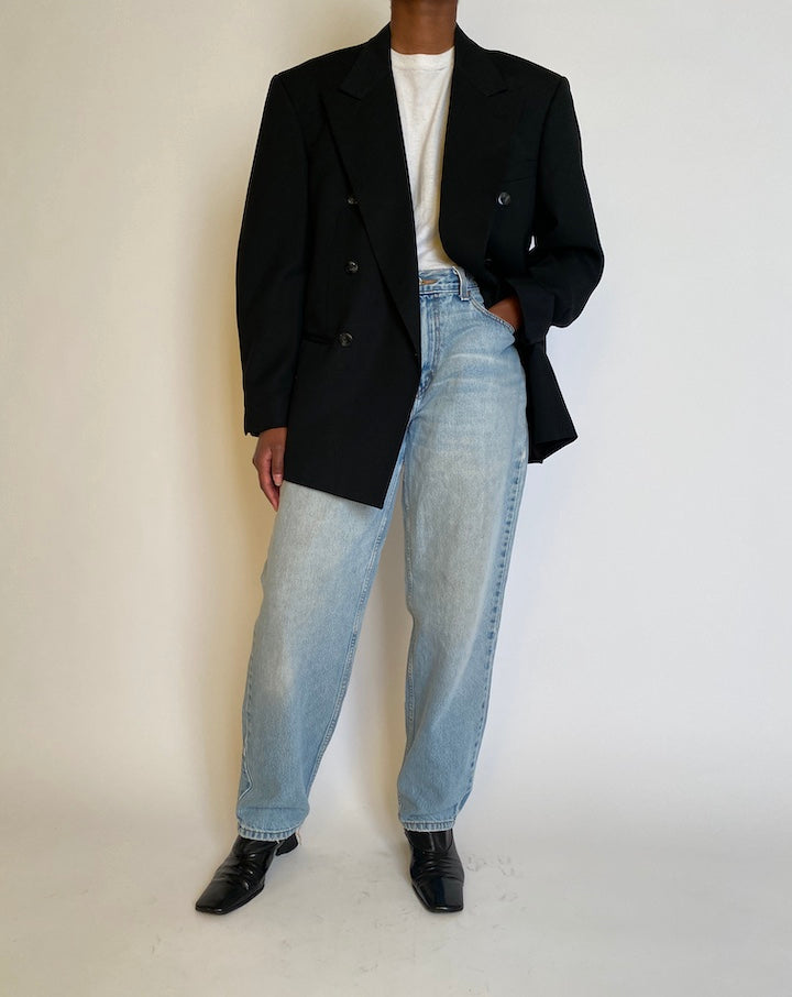 VINTAGE DOUBLE BREASTED BLAZER 3342