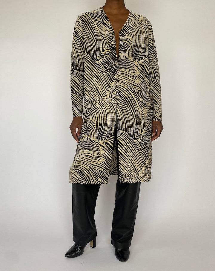 VINTAGE ANIMAL PRINTED DRESS/TOP 3800