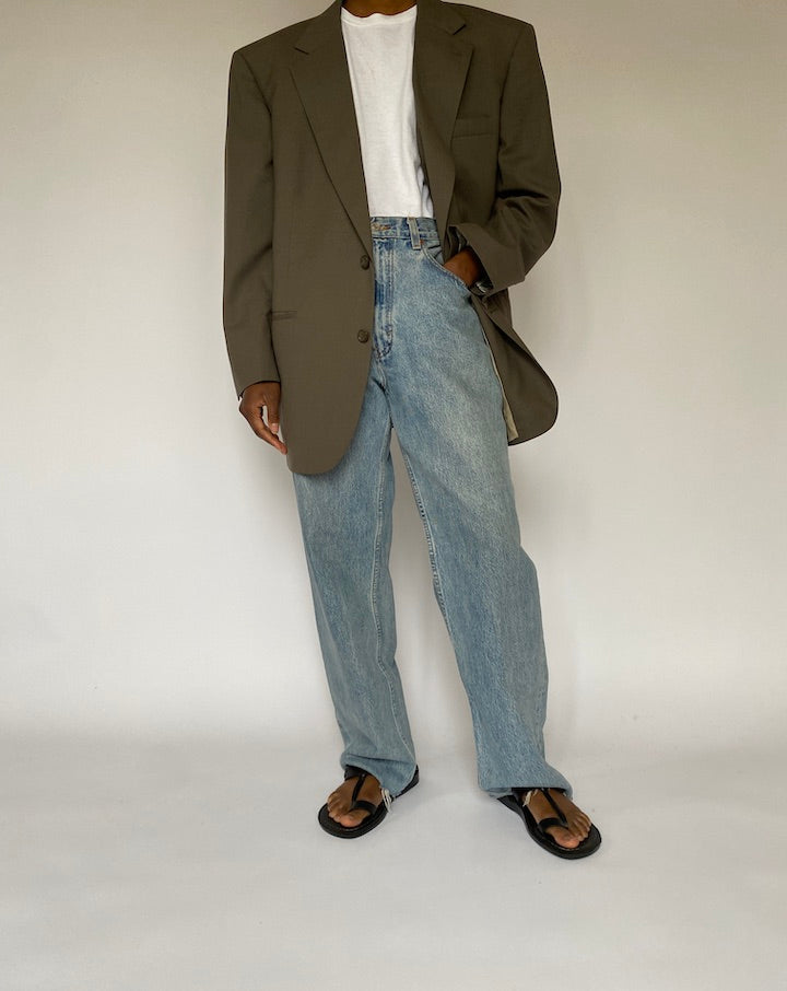 VINTAGE BEIGE BLAZER 5040