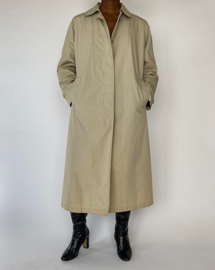 VINTAGE BEIGE LONG COAT 5200