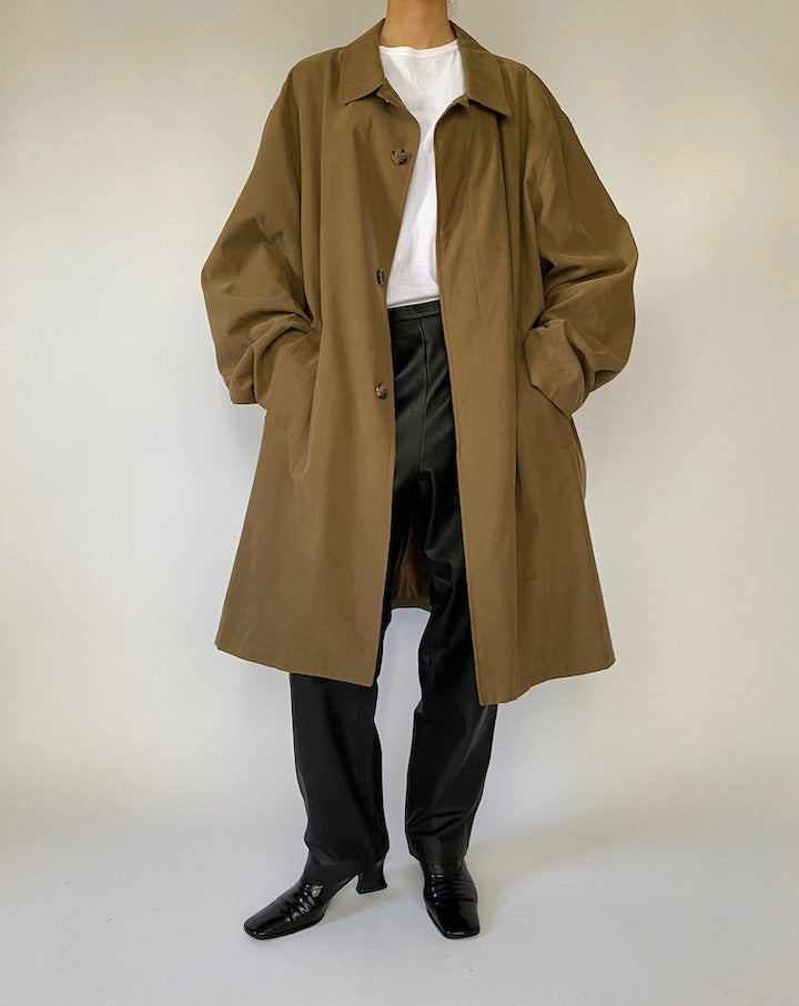 VINTAGE OVERSIZED BEIGE COAT 5220