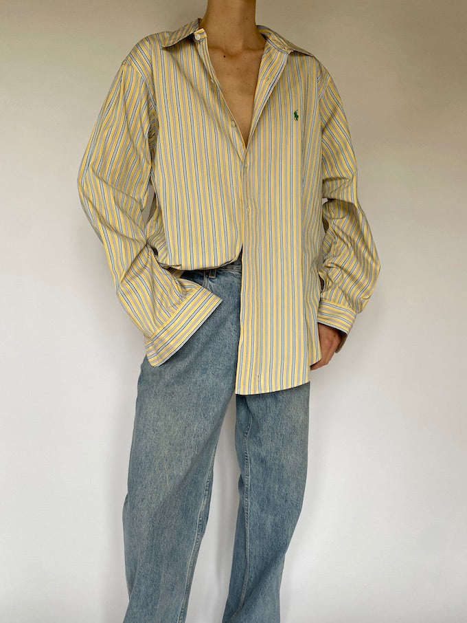 Vintage striped oversized Ralph Lauren shirt 5503
