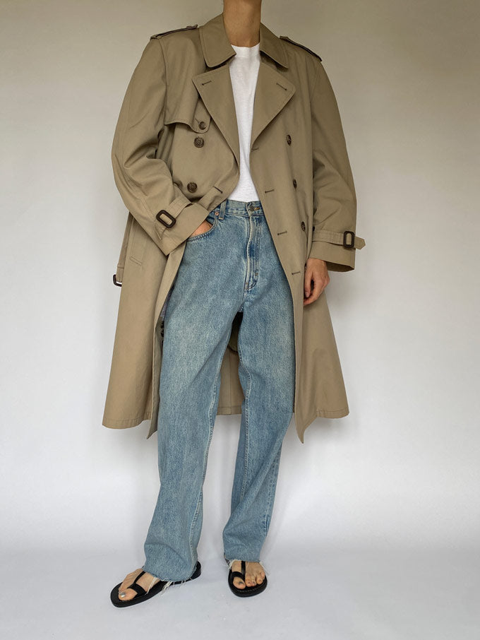Vintage trench coat in beige 5508