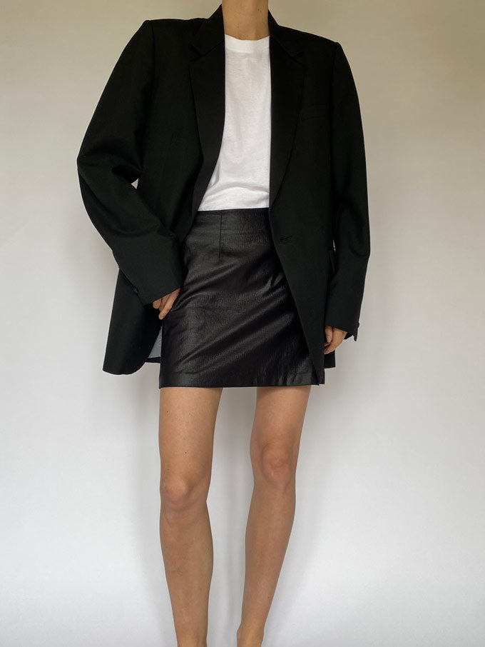 Vintage blazer in black 5518