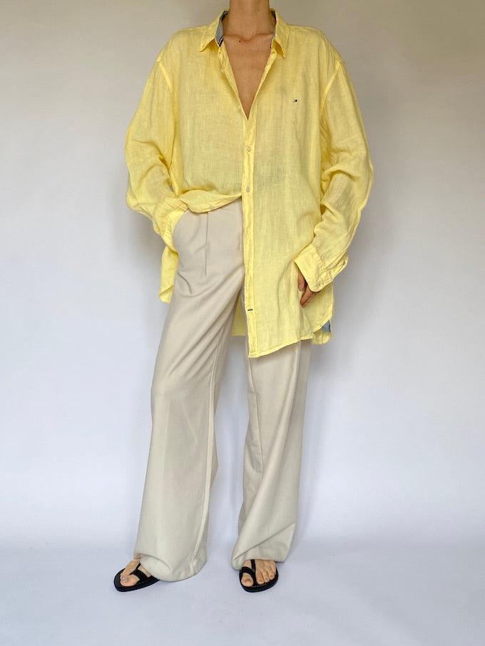 Vintage Tommy Hilfiger linen shirt 5547