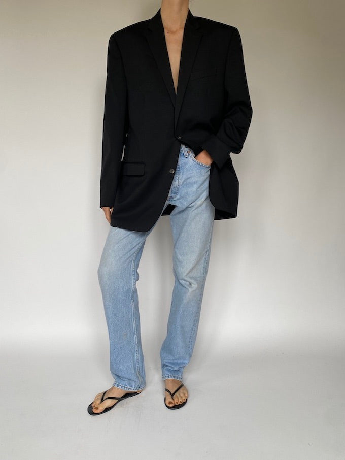 Vintage blazer in black 5614