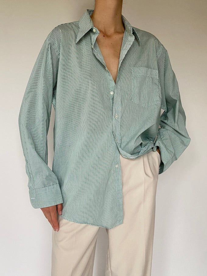 Vintage pinstriped Christian Dior shirt 5630