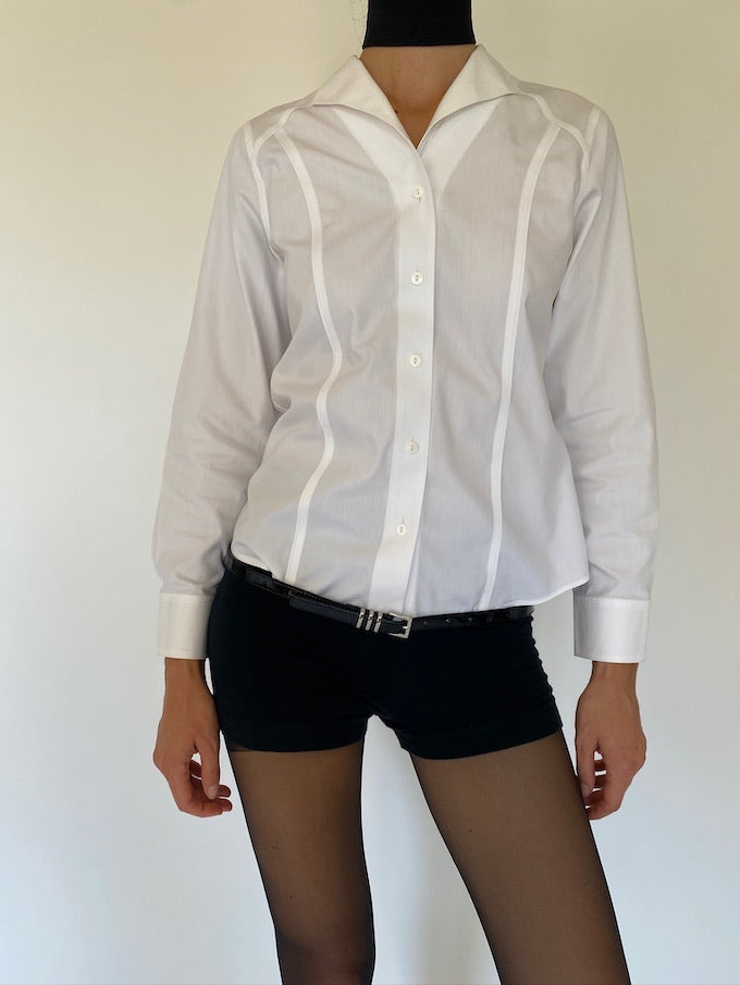 Vintage shirt in white 5685