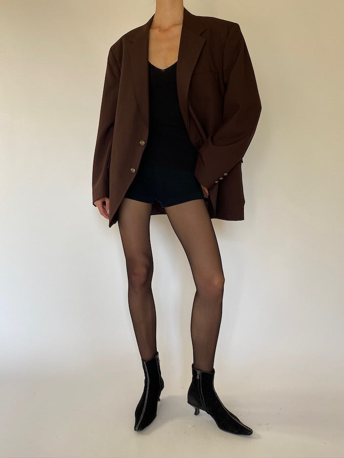 Vintage blazer in brown 5691