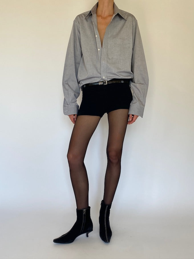 Vintage shirt in grey 5743