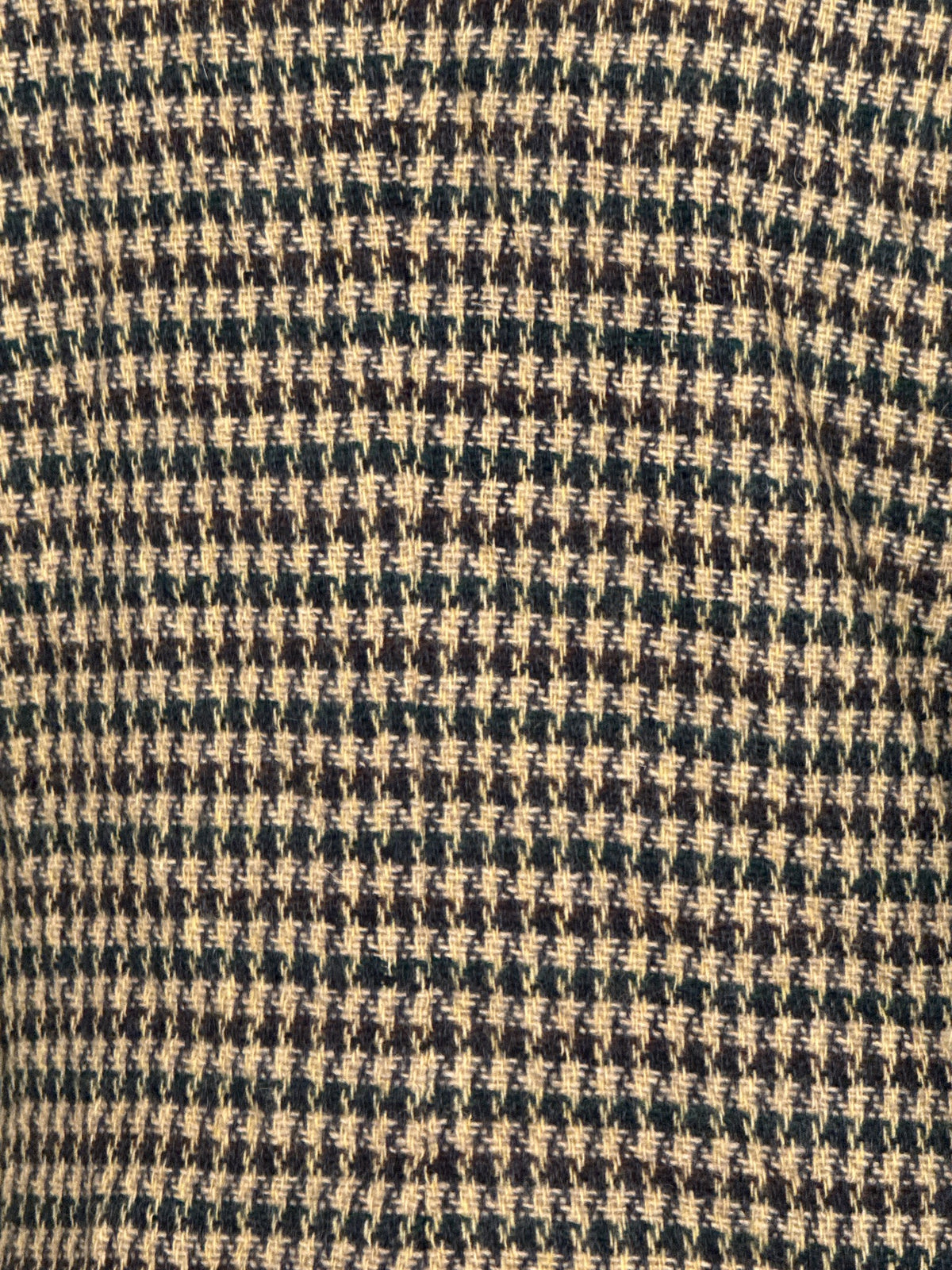 Vintage houndstooth wool blazer view 7