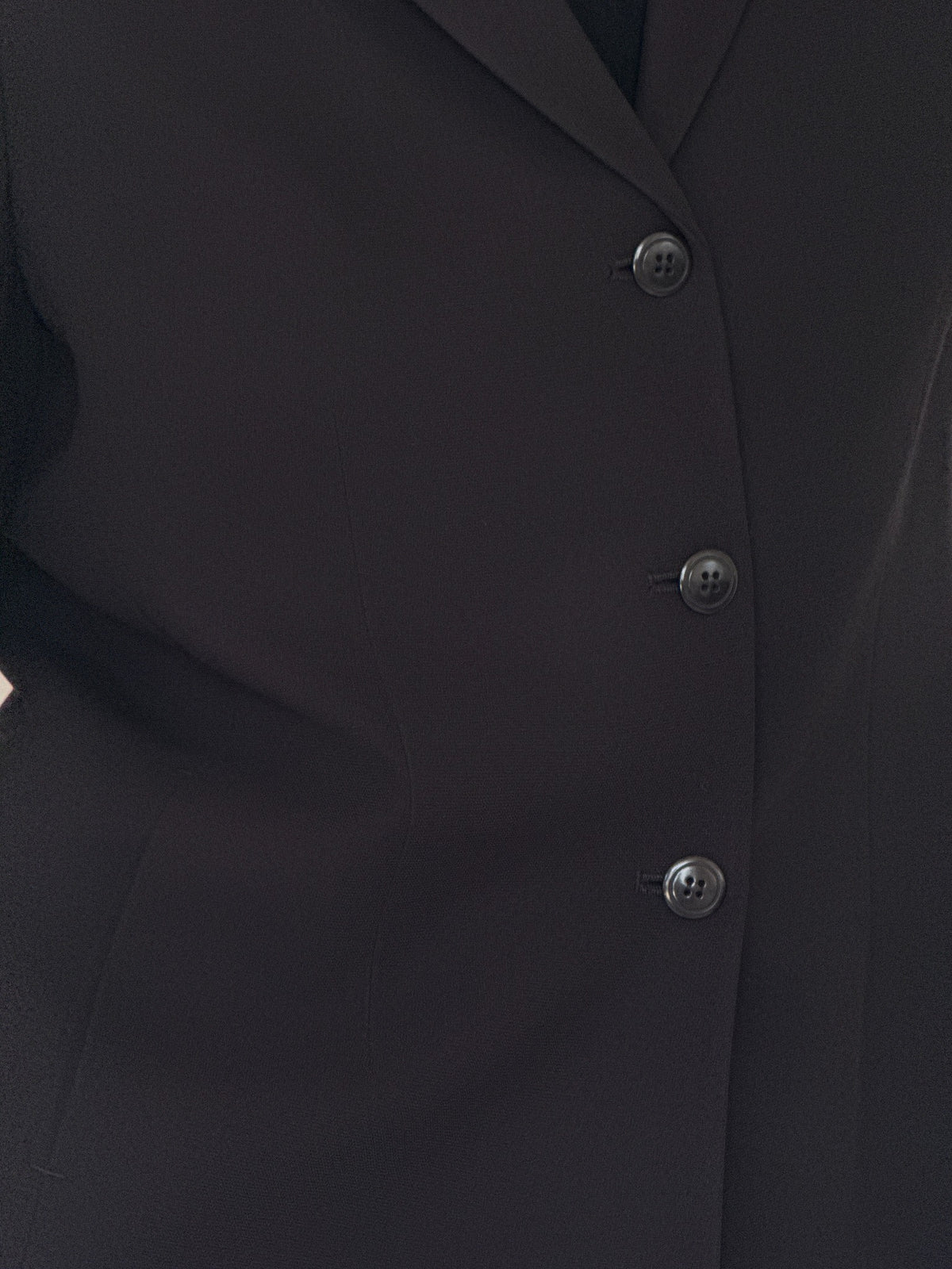 Classic black fitted blazer 5059