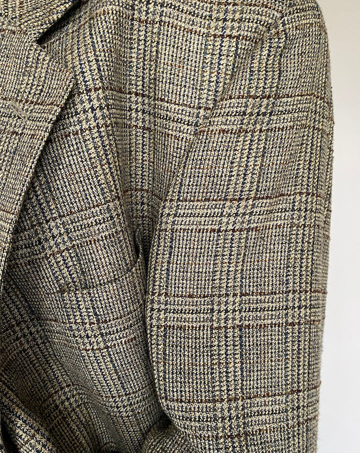 VINTAGE OVERSIZED SINGLE-BREASTED BLAZER 4392