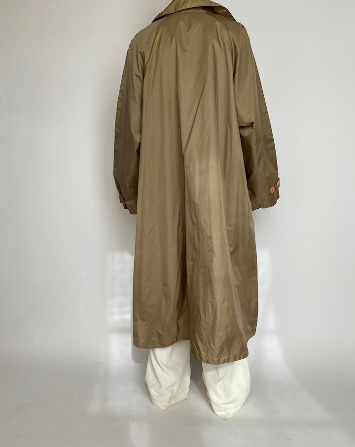 VINTAGE LONG BEIGE COAT 2227