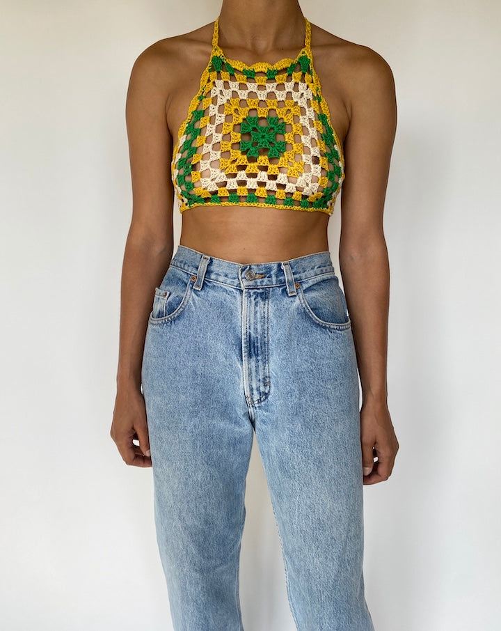 VINTAGE CROCHET TOP 3334