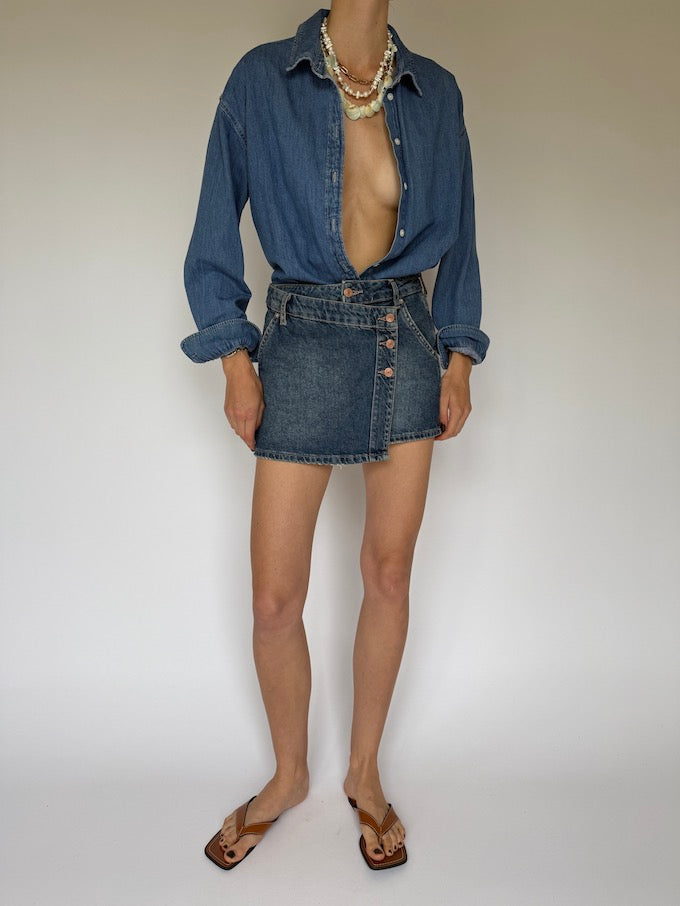 Vintage denim shirt 6241