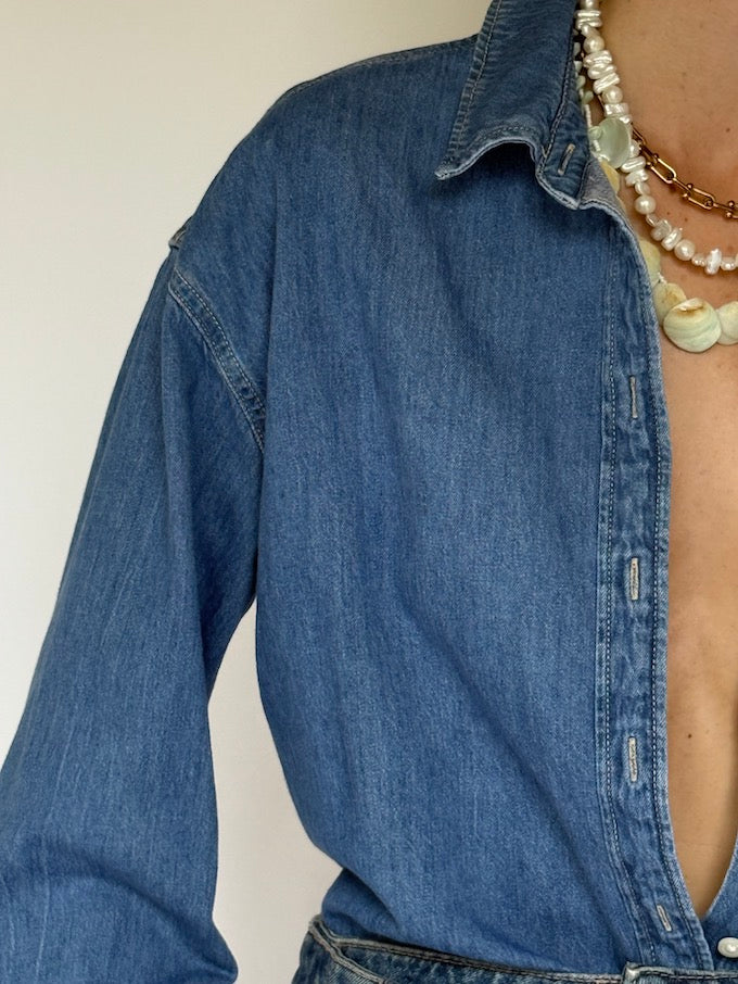 Vintage denim shirt 6241