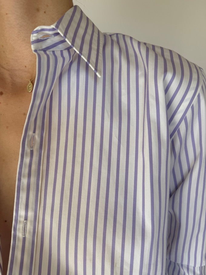 Vintage Striped Ralph Lauren Cotton Shirt 5974