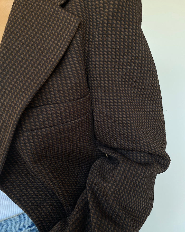 VINTAGE BROWN BLAZER 2789