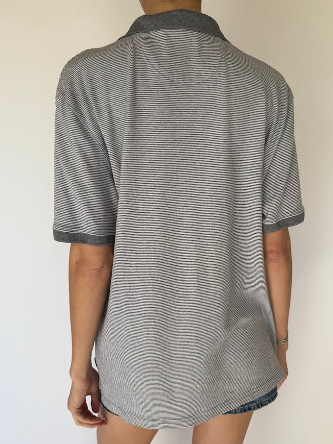 VINTAGE STRIPED CALVIN KLEIN POLO SHIRT 5924