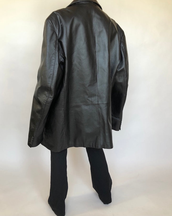VINTAGE BEAUTIFUL LEATHER JACKET 349