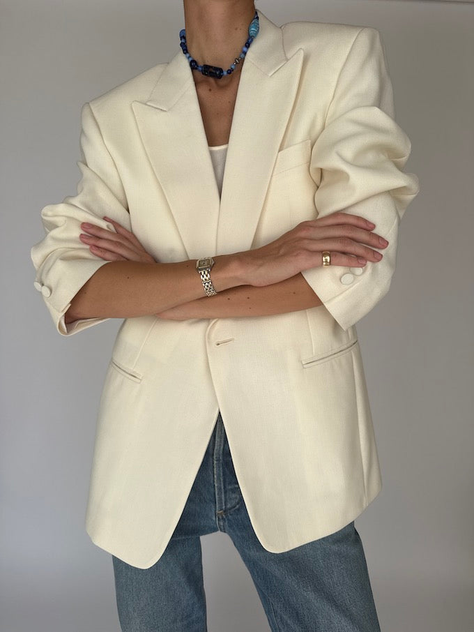 Vintage Blazer Cream 6402