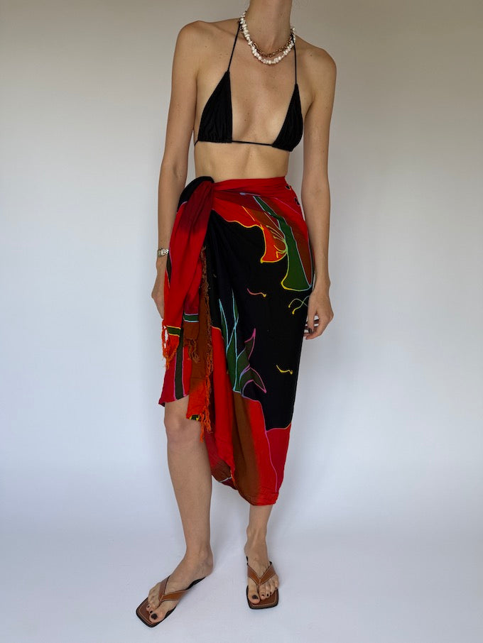 Vintage tropical sarong