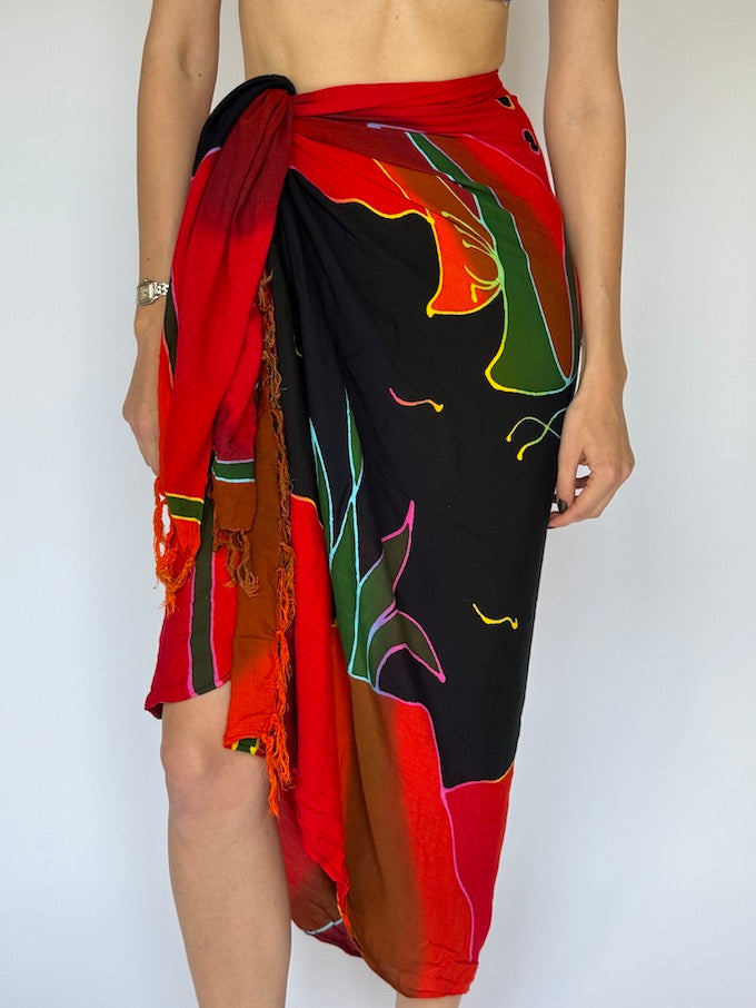 Vintage tropical sarong