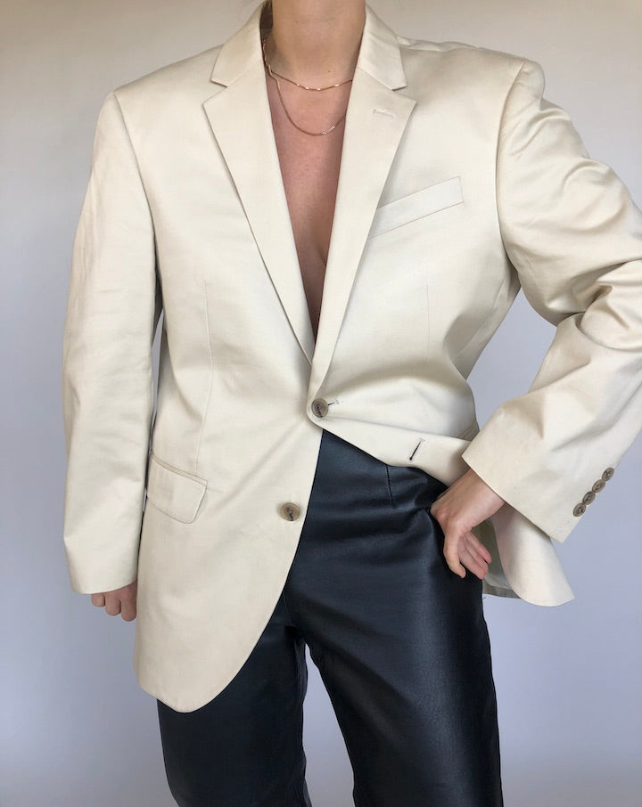 VINATGE BEIGE BLAZER 314