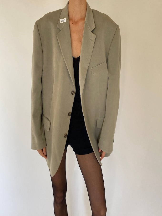 Vintage oversized blazer in beige 5702