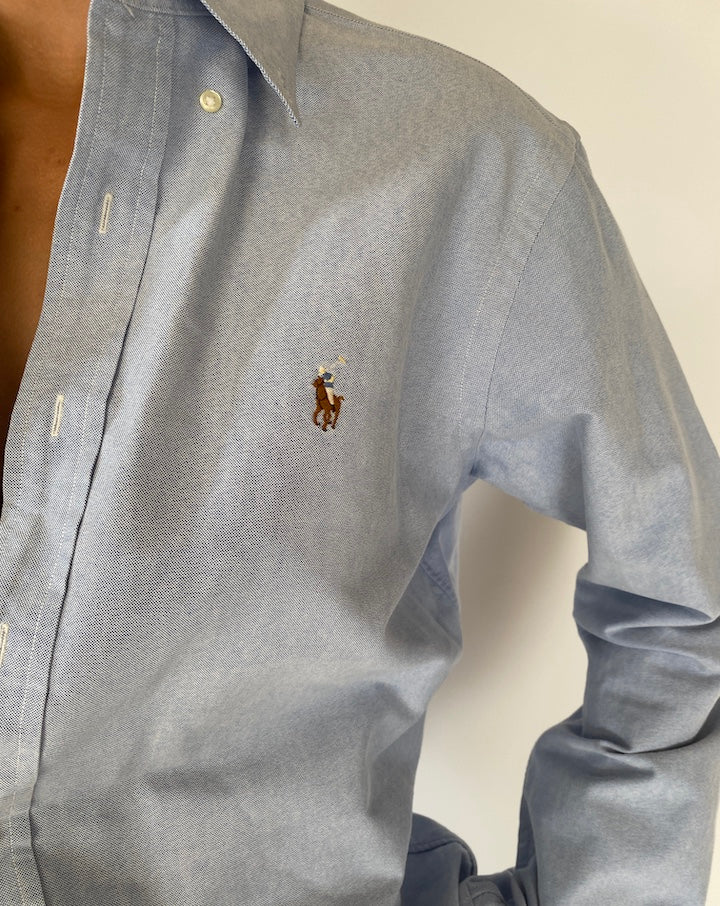 VINTAGE LIGHT BLUE RALPH LAUREN SHIRT 2311