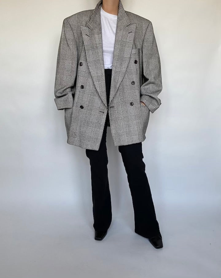 VINTAGE DOUBLE BREASTED BLAZER 053
