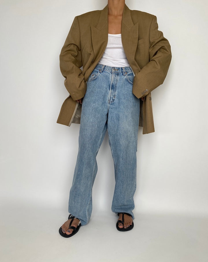 VINTAGE DOUBLE BREASTED BLAZER 2837