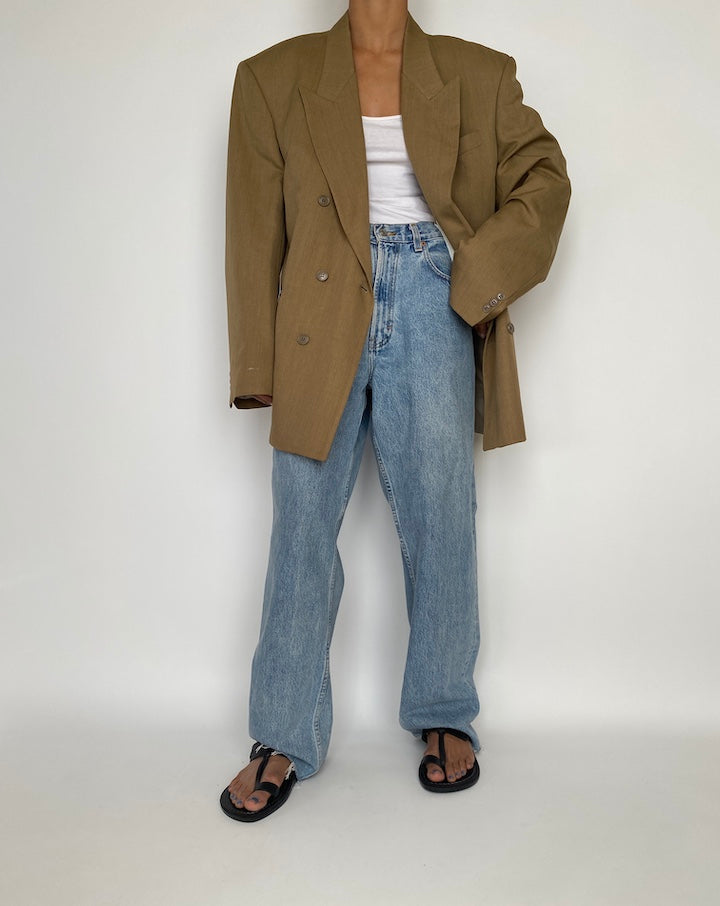 VINTAGE DOUBLE BREASTED BLAZER 2837