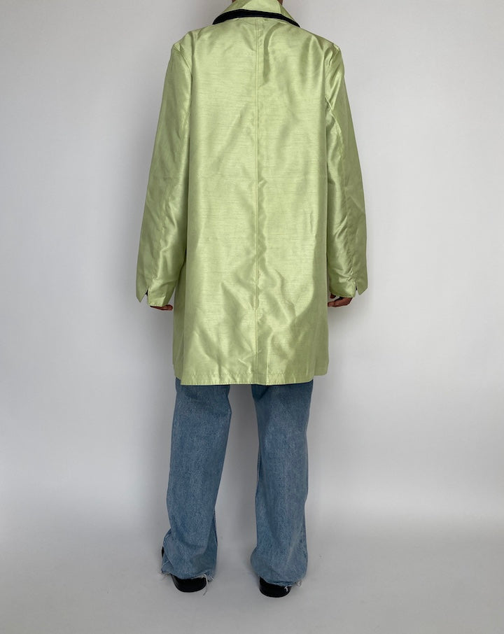 VINTAGE GREEN COAT 2836