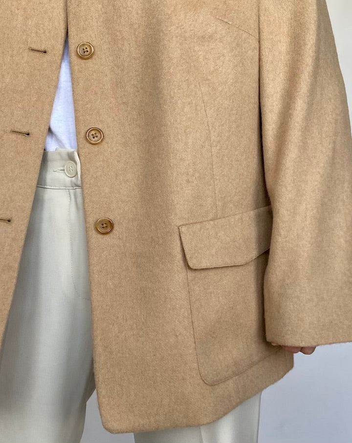 VINTAGE CAMEL HAIR BLAZER 453
