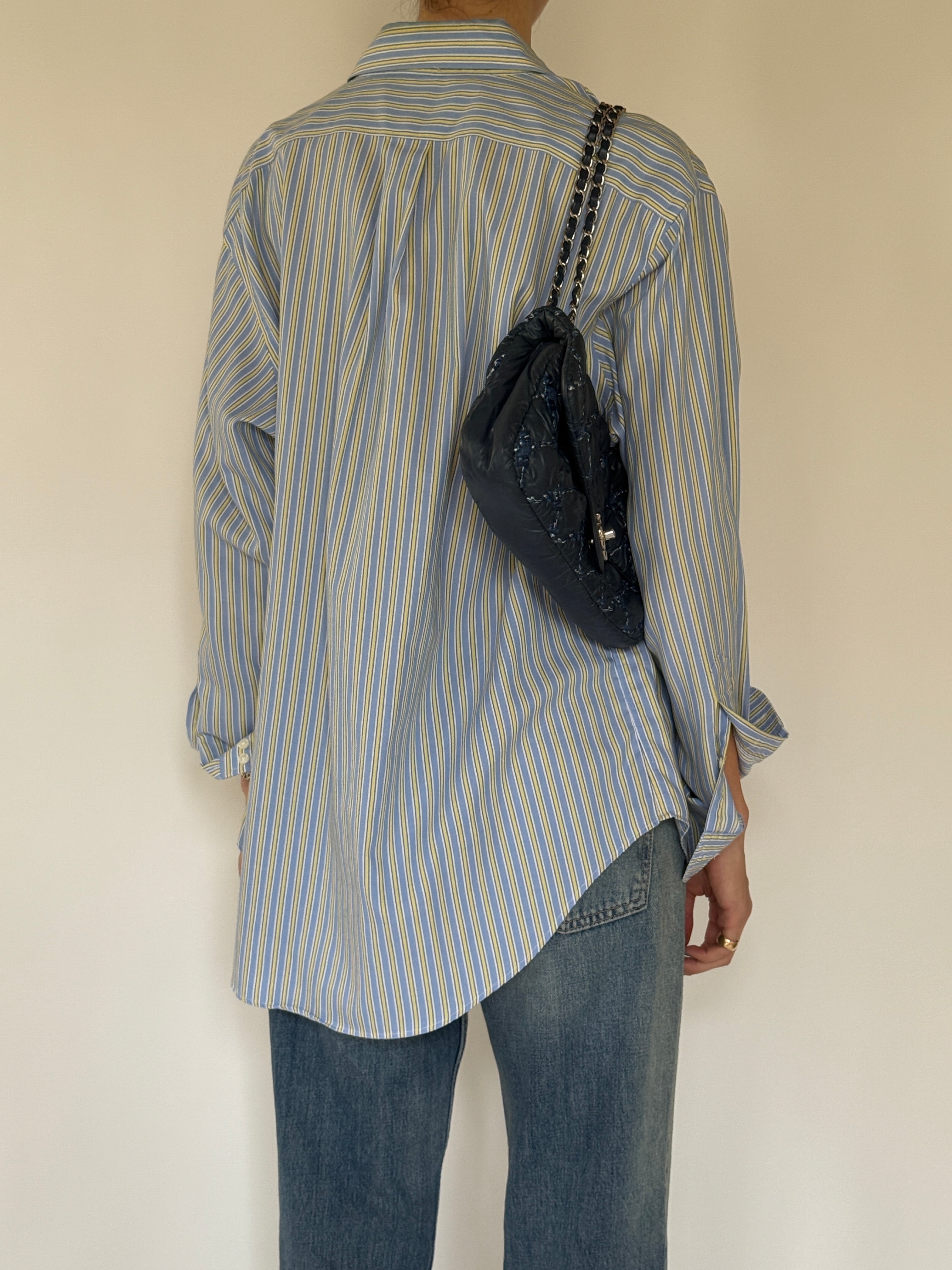 Vintage Ralph Lauren striped shirt back view