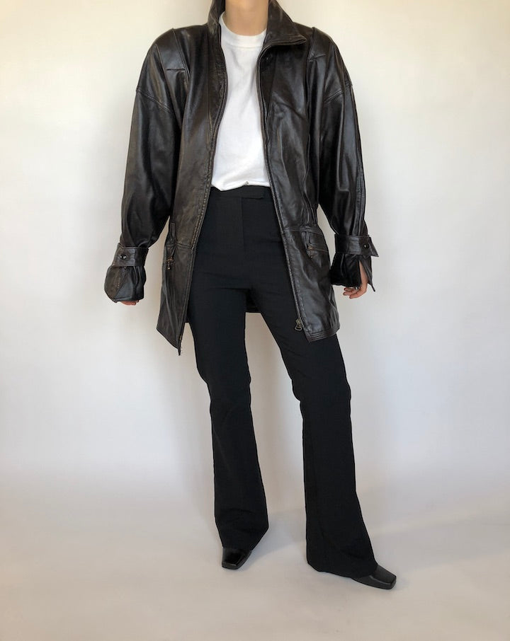 VINTAGE LEATHER JACKET 338