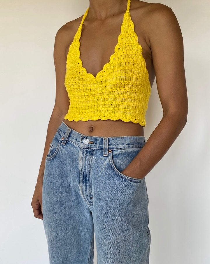 VINTAGE KNITTED TOP 3317