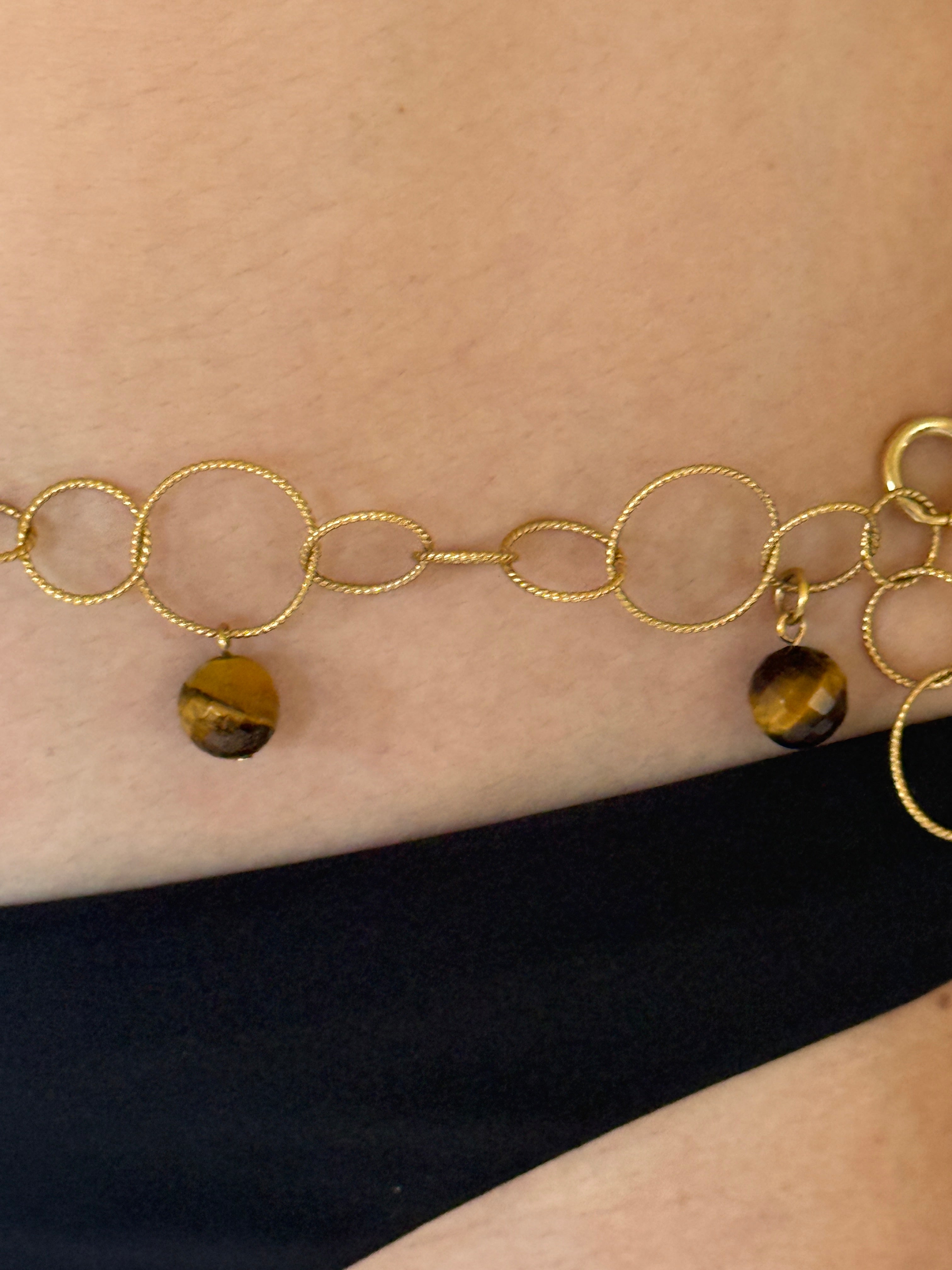 Vintage decorative bead accent close-up