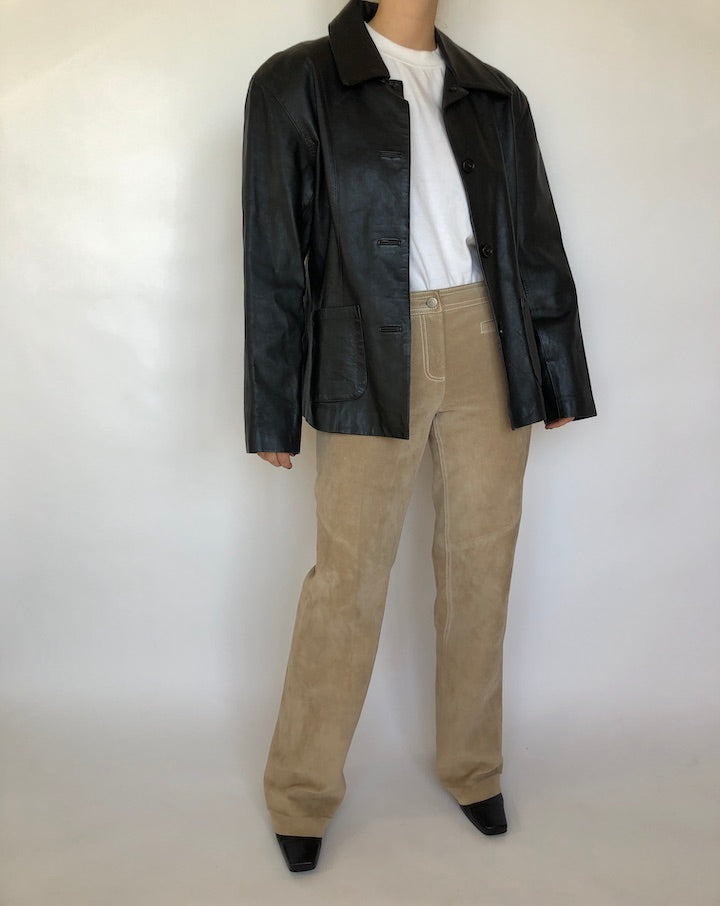 VINTAGE LEATHER JACKET 355