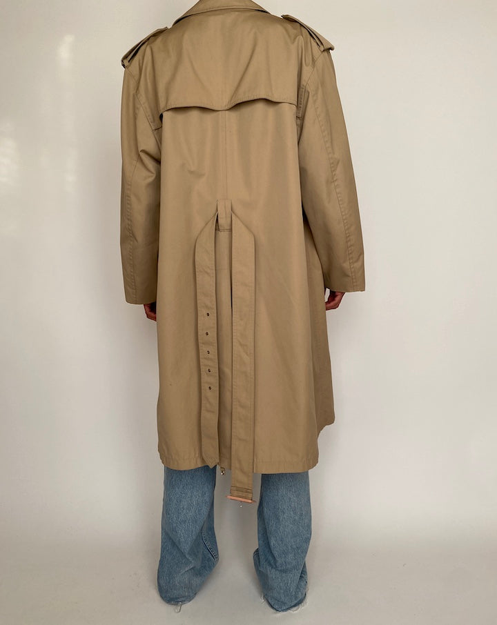 VINTAGE LONG TRENCH COAT 2363