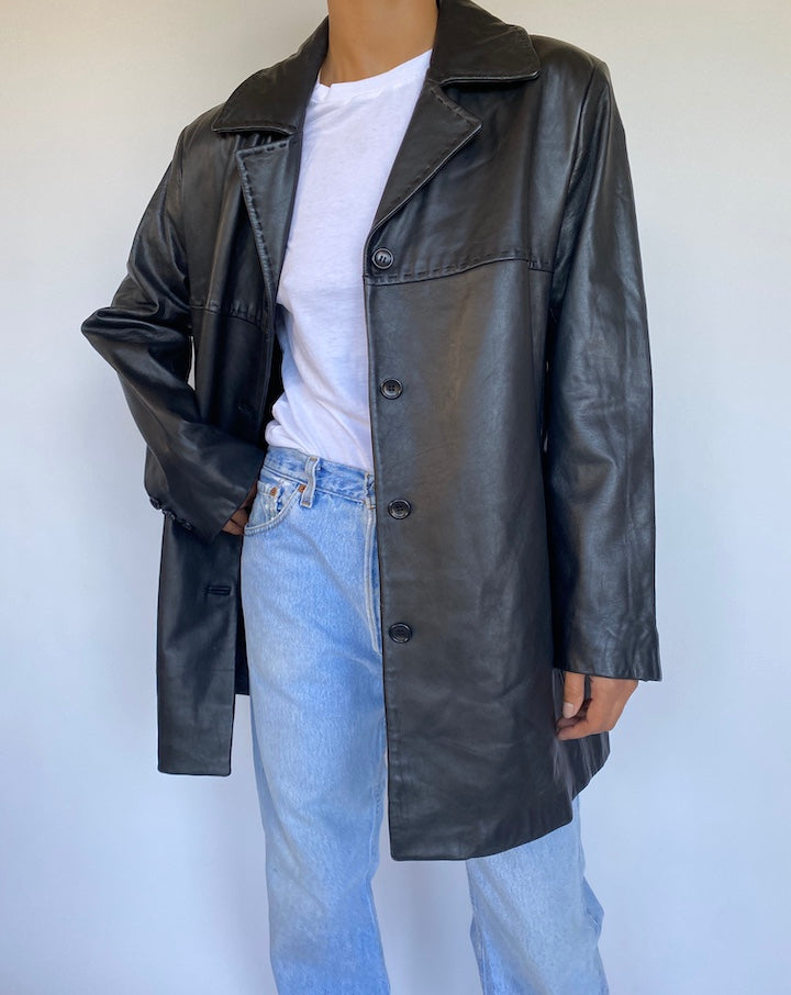 VINTAGE LEATHER JACKET 976